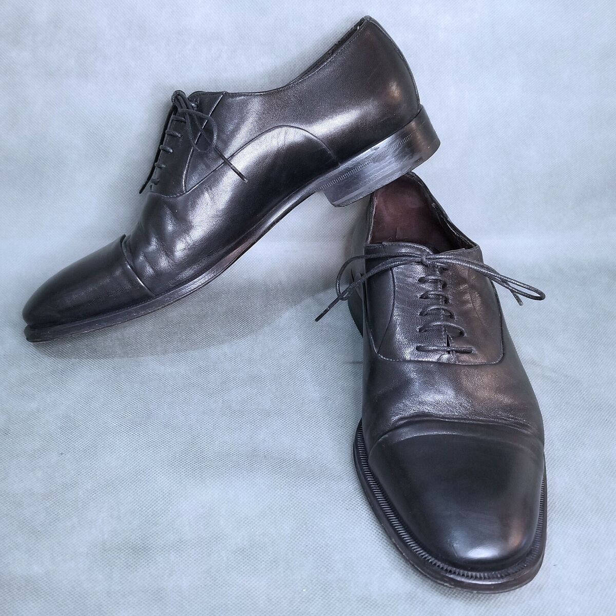 Maioco Leather Oxford - Black – Bruno Magli