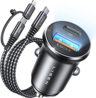 Lisen ZigarettenanzüNder Usb C Auto LadegeräT 54W PD&QC3.0 Kfz Usb...