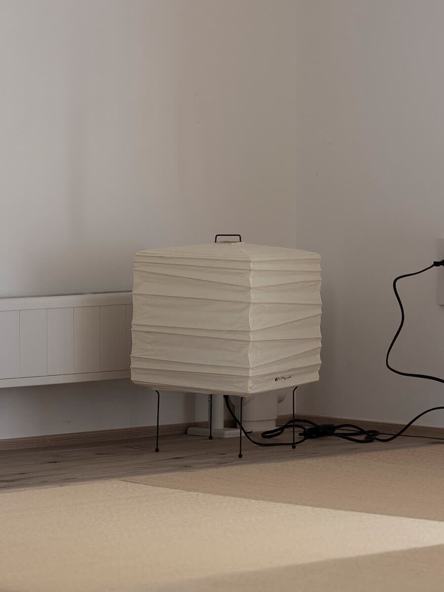 Isamu Noguchi AKARI 3X Authentic Japanese Washi Paper Lamp Isamu Noguchi AKARI 3X Authentic Japanese Washi Paper Lamp