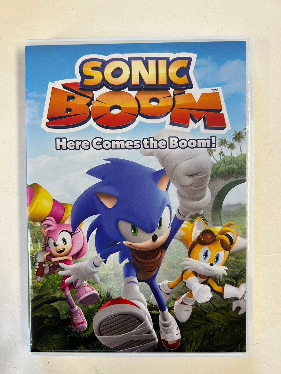 Sonic Boom : Here Comes The Boom , New DVD ( Plastic Removed From