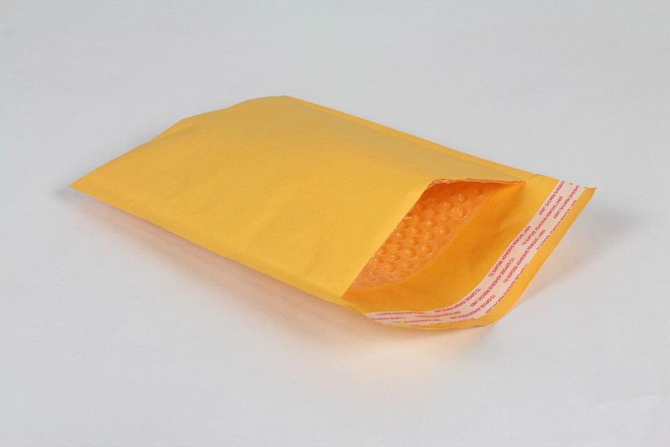 Lot De 50 Enveloppes Bulles Kraft 4x8 Pouces - Autoadhésives - Pour Expédition Et Envoi
