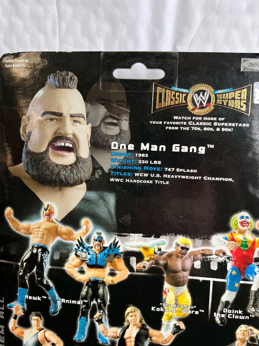 ワンマンギャング　WWEクラシックスーパースター WWE WWF ONE MAN GANG CLASSIC SUPERSTARS SERIES 6 JAKKS