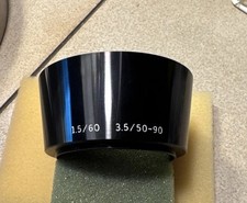 Olympus 49mm Metal Lens Hood 1.5/60 , 3.5/ 50-90 For Zuiko 50mm Made In Japan