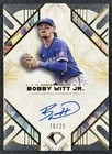 BOBBY WITT JR. 2025 TOPPS DIAMOND ICONS #AC-BWJ ON-CARD AUTO 10/25 ROYALS