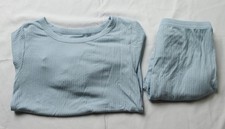 Carter's Unisex Kids Solid PurelySoft 2-Piece Pajamas AC2 Blue Size: 5T NWT