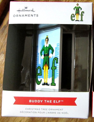 Hallmark 2023 Buddy the Elf VHS cassette box ornament- NIB !