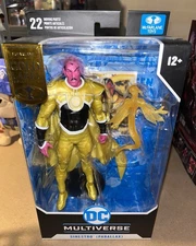McFarlane DC Multiverse Sinestro Parallax Armor 7in Gold Label 2024 New