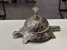 Tortoise Turtle Metal Desk Table Call Bell Hotel Office Restaurant Bar Reception