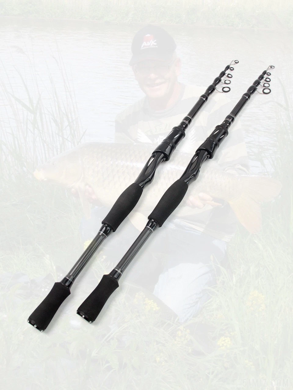 For Lure Fishing Carbon Fiber Fishing Rod Portable Fishing Rod Fishing Trip