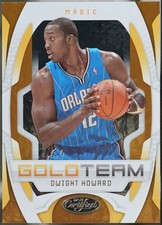 2009-10 Panini Certified - Gold Team Basketball Dwight Howard #4 NM