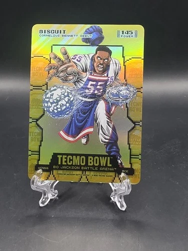 2026 Bo Jackson Battle Arena Tecmo Bowl Biscuit Gold Coin Flip Cornelius Bennett
