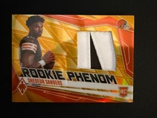2025 Phoenix Shedeur Sanders Rookie Phenom Jersey Relic PJY-SSS Gold /10