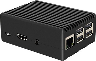 Raspberry Pi 3B 3B+ Aluminum Metal Case Passive Cooling Heavy Duty Heatsink