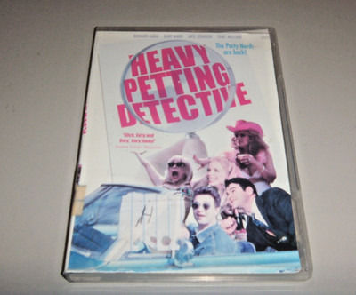 HEAVY PETTING DETECTIVE DVD LINNEA QUIGLEY BURT WARD PARTY NERDS BACK
