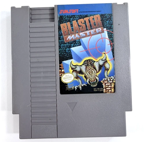Blaster Master (Nintendo Entertainment System, 1988) Game Cartridge - Tested