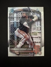 2025 Bowman Jhonny Level 1st Bowman Mojo Refractor #BCP-147 San Francisco Giants