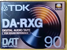 TDK DA RXG 90 DIGITAL AUDIO TAPE  BRAND NEW AND SEALED FREE UK POSTAGE BARGAIN 