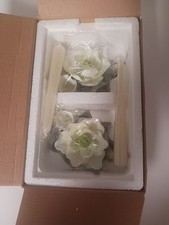 Magnolia Set Of 2 Candle Holders New In Opened Box 
