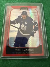 Mitch MArner  #199  /199 2021-22 O-Pee-Chee Platinum Red Prism Toronto Maple