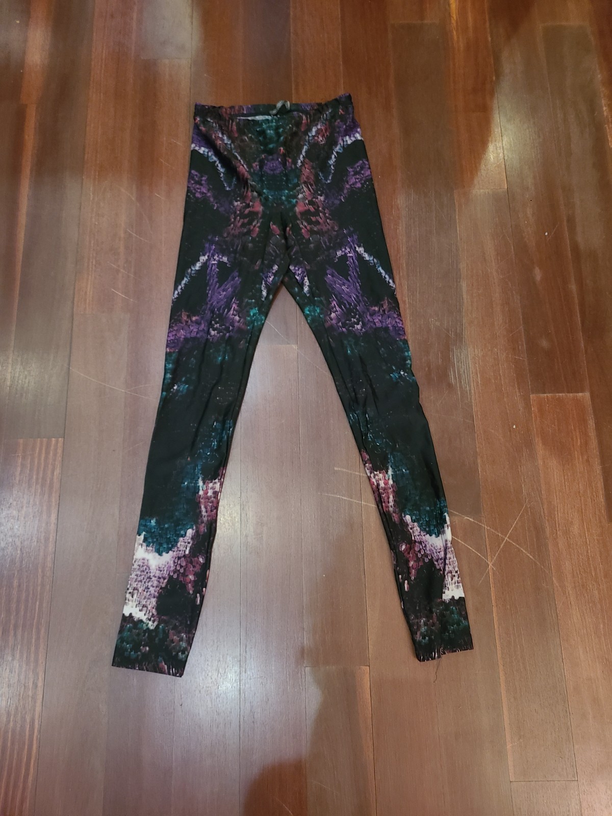 Alexander McQueen Printed Butterfly Python Leggin… - image 2