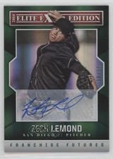2014 Panini Elite Extra Edition 8/25 Zech Lemond #77 Auto 0rf