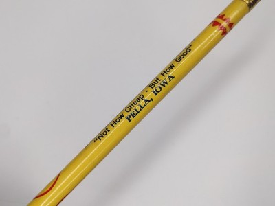c1970s Pella Iowa De Jong Floral & Seed Advertising Pencil Greenhouse Florist G4