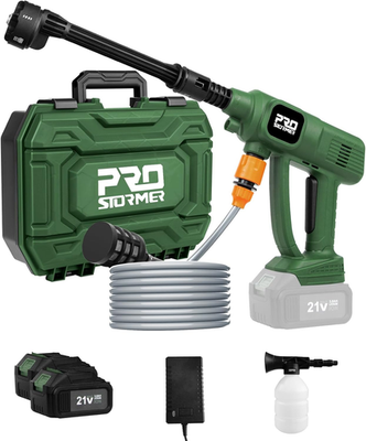 #ad Cordless Pressure Washer 1500PSI Portable Handheld Water Gun with 2PCS 3.0Ah Ba $106.46