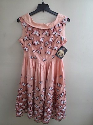 NWT Miss Candyfloss Dress 50's Style Butterflies