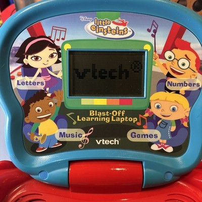 VTech Little Einsteins BLAST-OFF LEARNING Laptop - 18 Activities, WORKS!! Read 