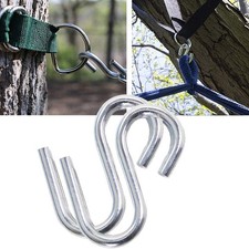 2pcs Stainless Steel S Shape Hammock Hook for Hanging Art and As Picture Show