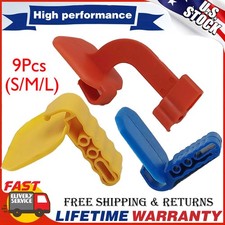 9Pcs Autoclavable Digital Bitewing Sensor Holder Red/Yellow/Blue S/M/L US