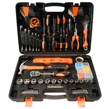 ANXTECH 141 Piece Tool Set Repair Tool Set Socket Wrench Household Mixed Tool