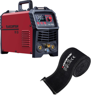 TIG Welder 200A, High Frequency 110V/220V Dual Voltag with TIG Welding Torch Cab