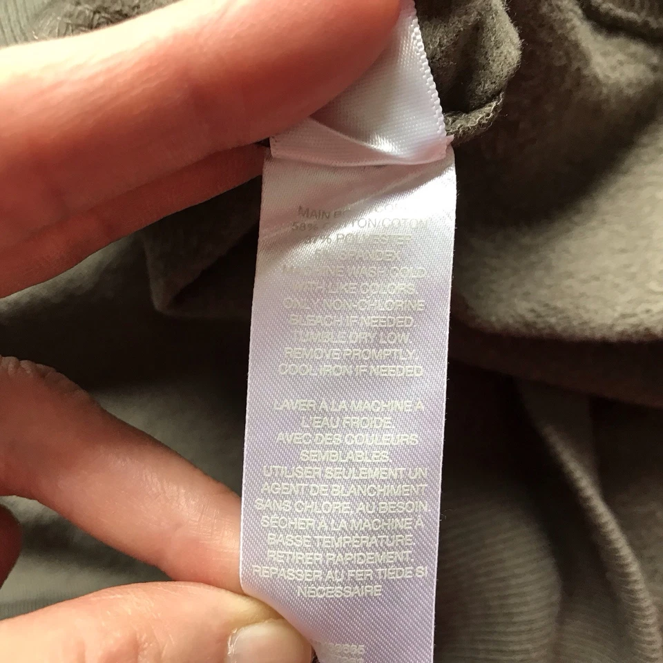 Zella Taupe Exercise Athleisure Top Size 2XL Comfy Cozy Minimalist Loungewear - Image 4 of 4