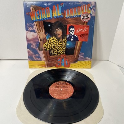 VINYL LP Weird Al Yankovic - In 3-D (In 3D) Scotti Brothers 1st PR EX Shrink Hyp