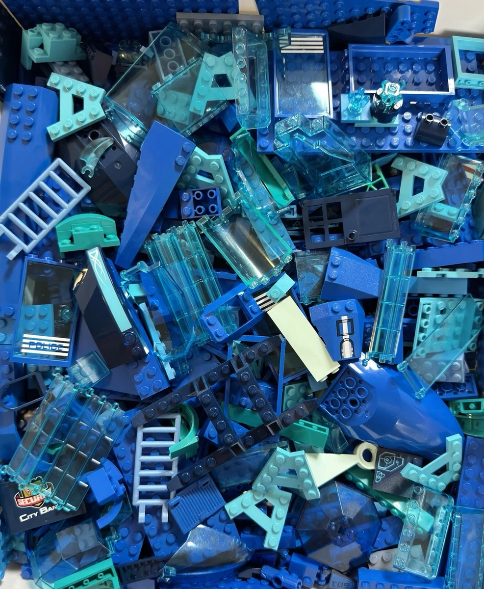 ブルーブルー　まとめ売り【21個】　売り切り Blue LEGO (R) Bricks&Blocks Sold by Weight for sale | eBay