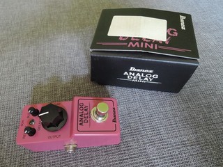 gitarren effekt pedal Analog delay Ibanez mini