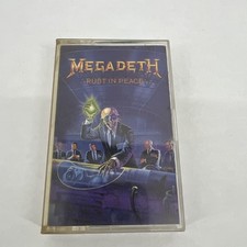 Megadeth - Rust in Peace Cassette Capitol 1990