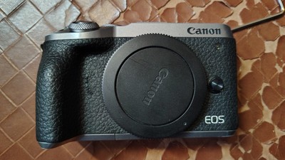 Canon EOS M6 Mark II 32.5 MP Mirrorless Digital Camera Body (Silver) 