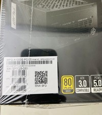 MPG PCIE 5.1 & ATX 3.1 Gaming Power Supply - Full Modular - 80 Plus Gold 6