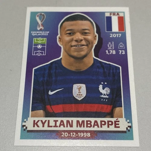 Kylian Mbapp 2022 Panini Kylian Mbapp #FRA19