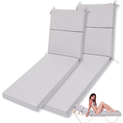 Smoothnovelty Indoor Outdoor Chaise Lounge Cushions Sponge Bench Outdoor