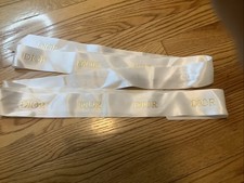 Authentic Christian Dior Soft Satin Designer Ribbon 2  wide X 11 Ft