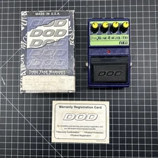 DOD FX-13 FX13 Gonkulator Modulator Distortion Guitar Effects Pedal W/Box NM