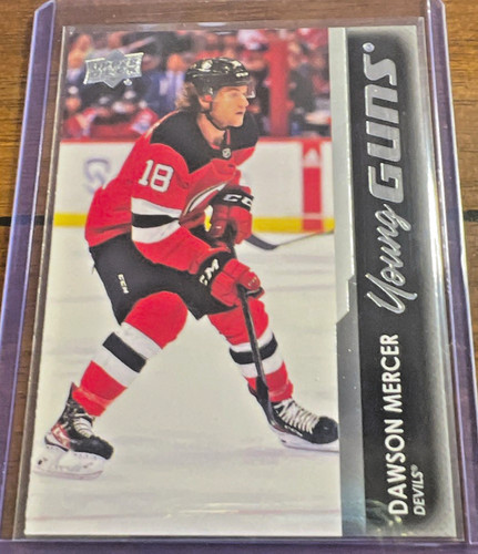 2021-22 Upper Deck Young Guns Dawson Mercer #459 rookie card
