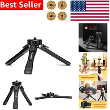 Heavy Duty Mini Metal Tripod - Universal Small Camera Table Stand, 40kg Load