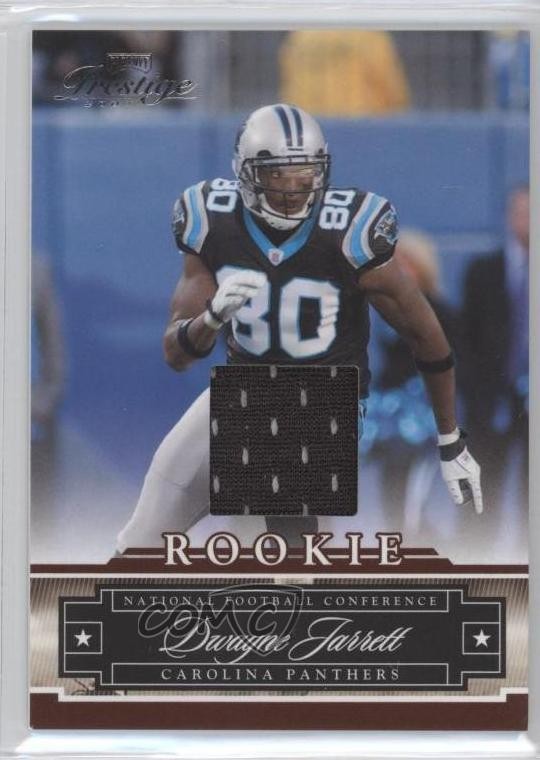 2008 Playoff Prestige Rookie Review Materials Dwayne Jarrett #165 0a1
