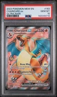 Pokémon TCG Charizard EX Scarlet & Violet Holo Ultra Rare Card 183/165 PSA 10 GM