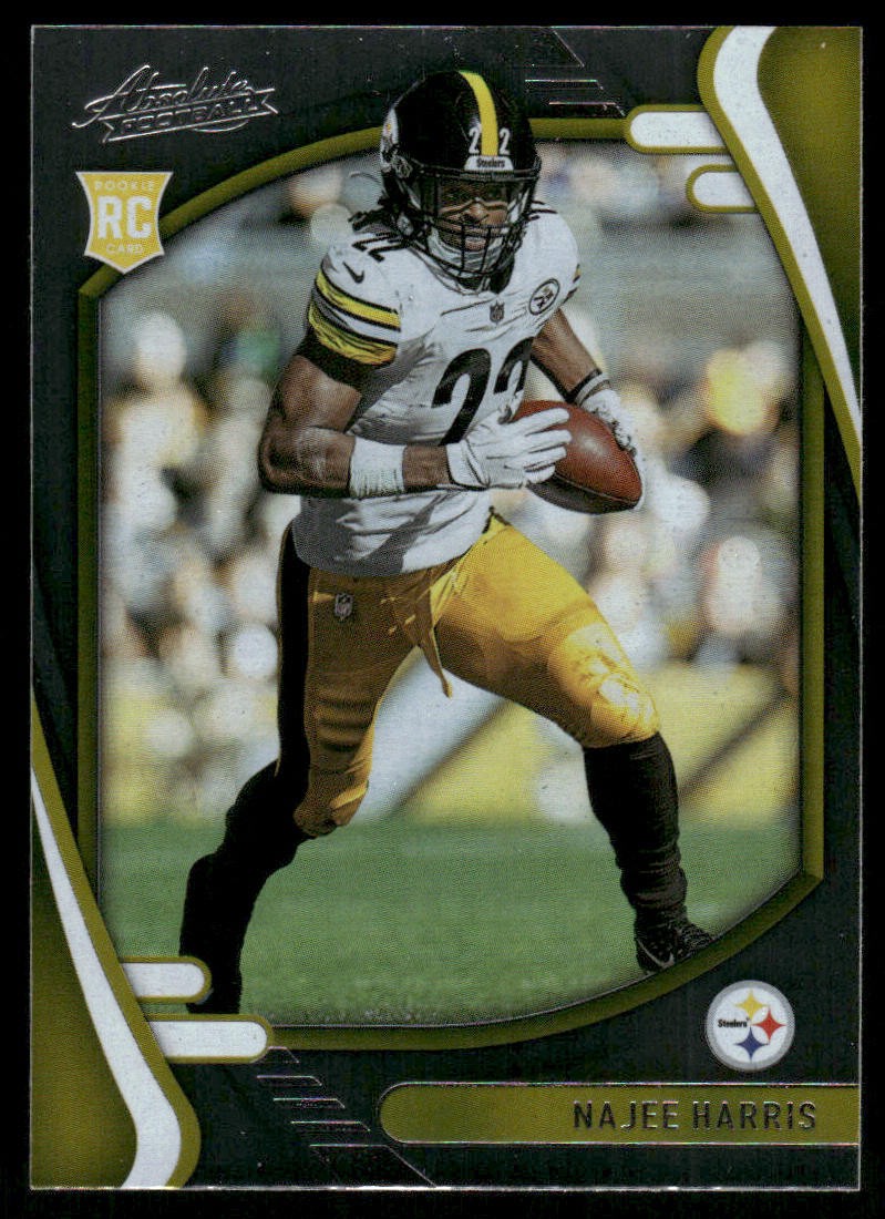 2021 Panini Absolute Najee Harris Rookie Pittsburgh Steelers #111
