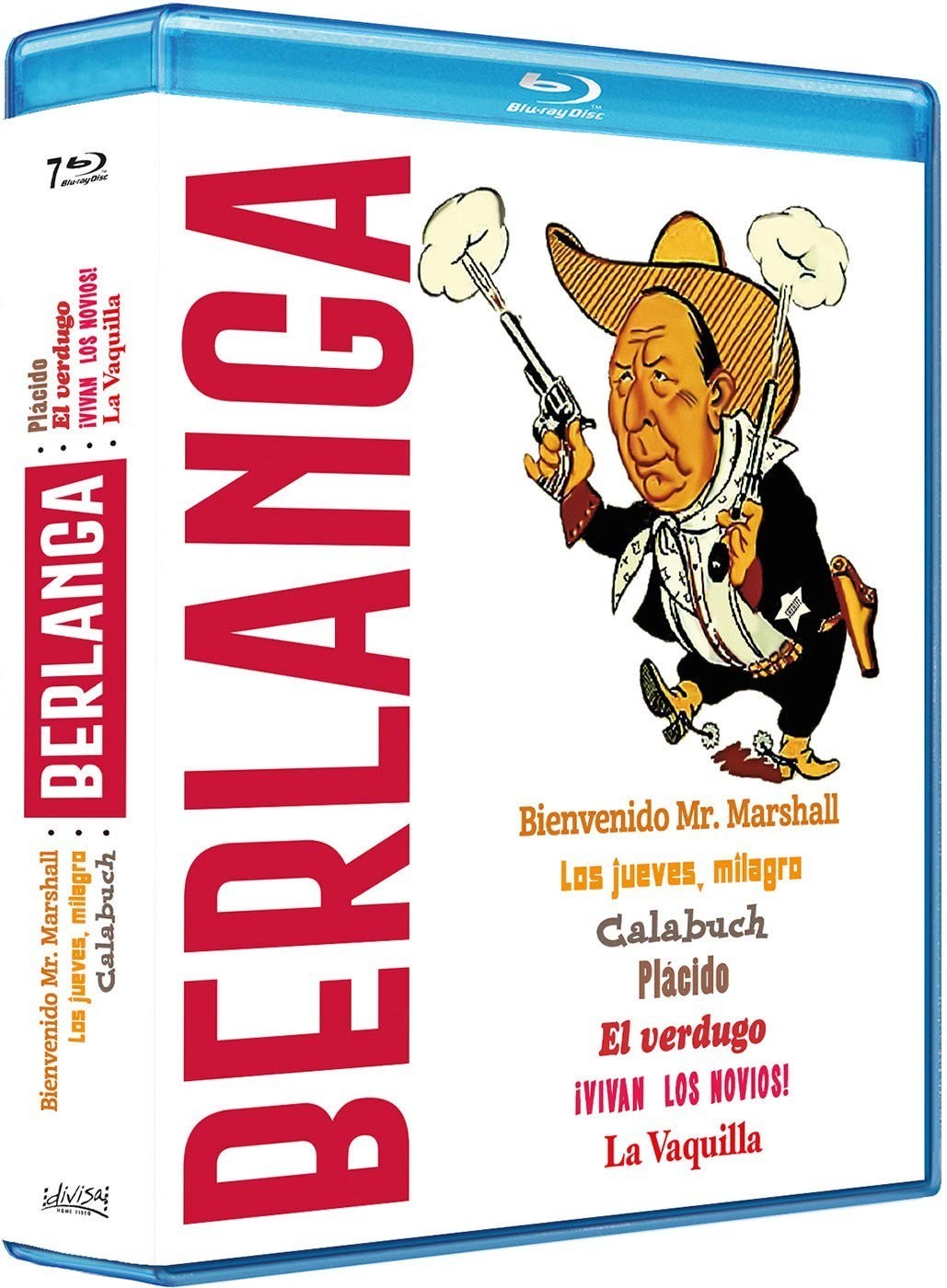 Berlanga Pack 7 [Blu-ray] Bienvenido Mr Marshall,Los jueves milagro,Calabuch,Pla